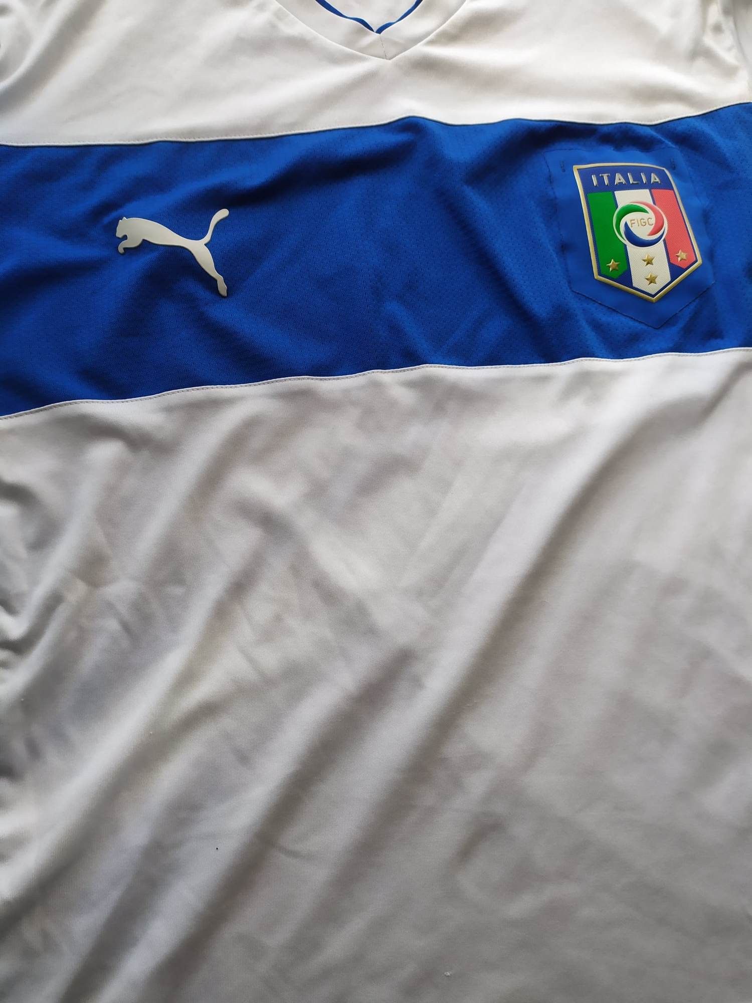 Puma Italy National Team Football Shirt Puma Away Kit Euro 2012 L Size US L / EU 52-54 / 3 - 3 Thumbnail