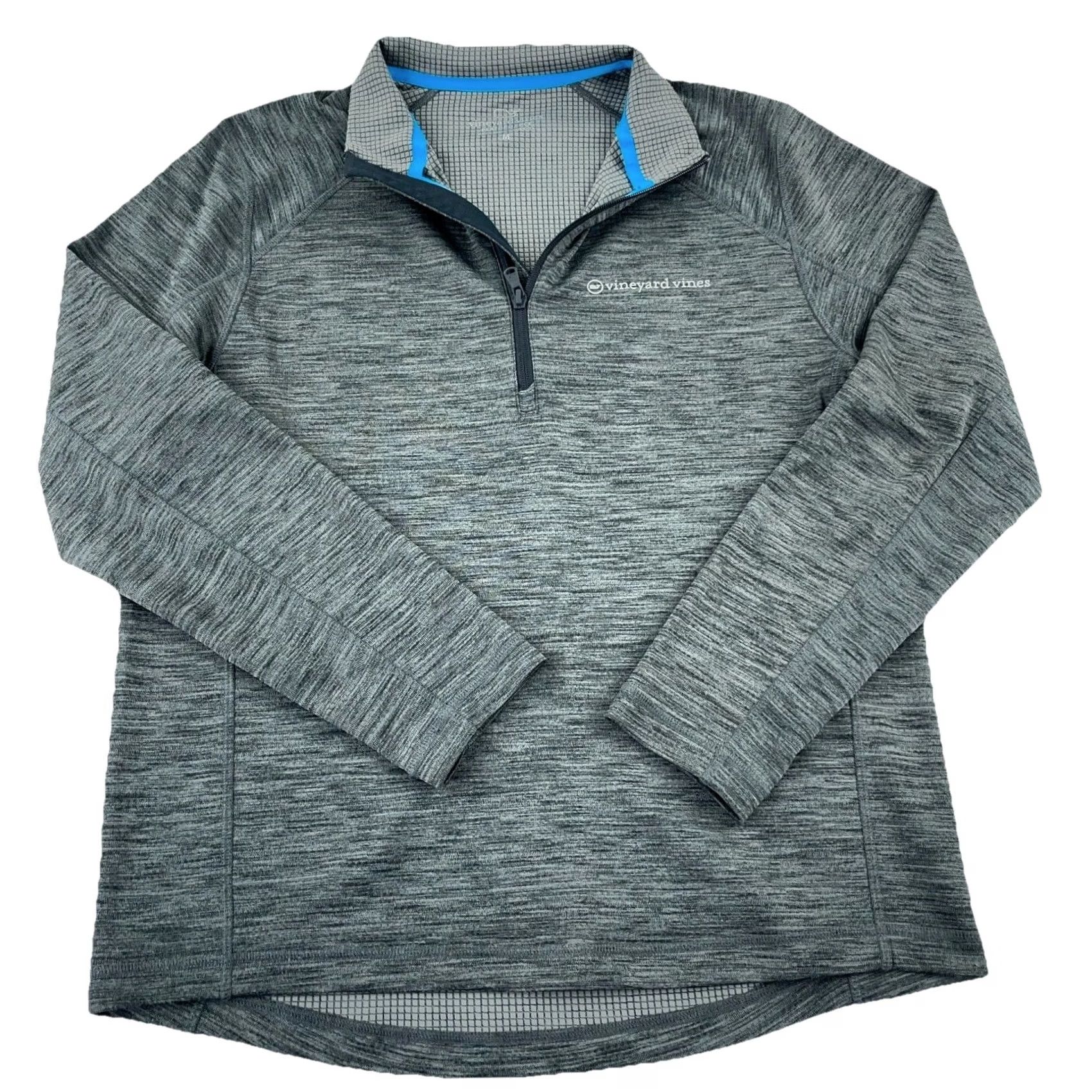 Vineyard Vines Vineyard Vines Sweater Men Medium Gray Pullover Performance Heather Thermal Size US M / EU 48-50 / 2 - 2 Thumbnail