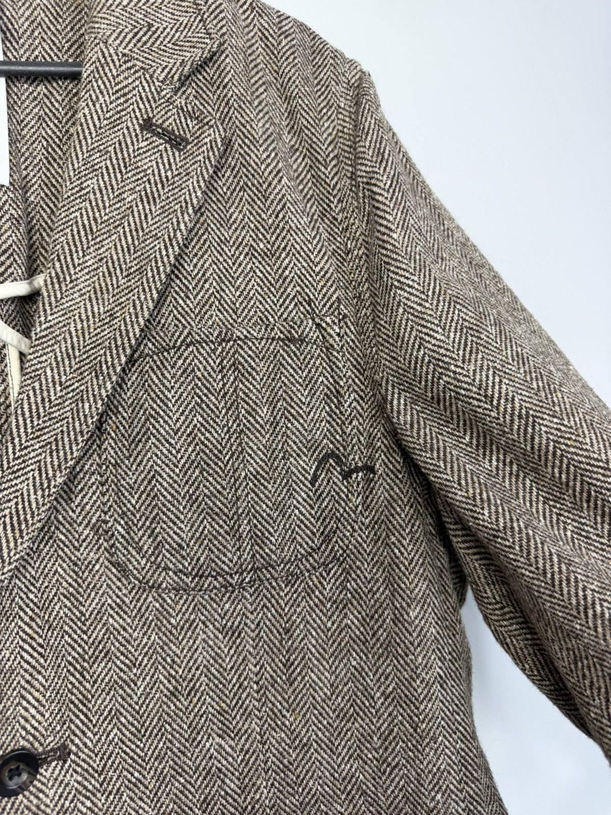 Evisu Rare Evisu Wool Jacket Small Logo 80% Wool 20% Nylon Size US L / EU 52-54 / 3 - 3 Thumbnail