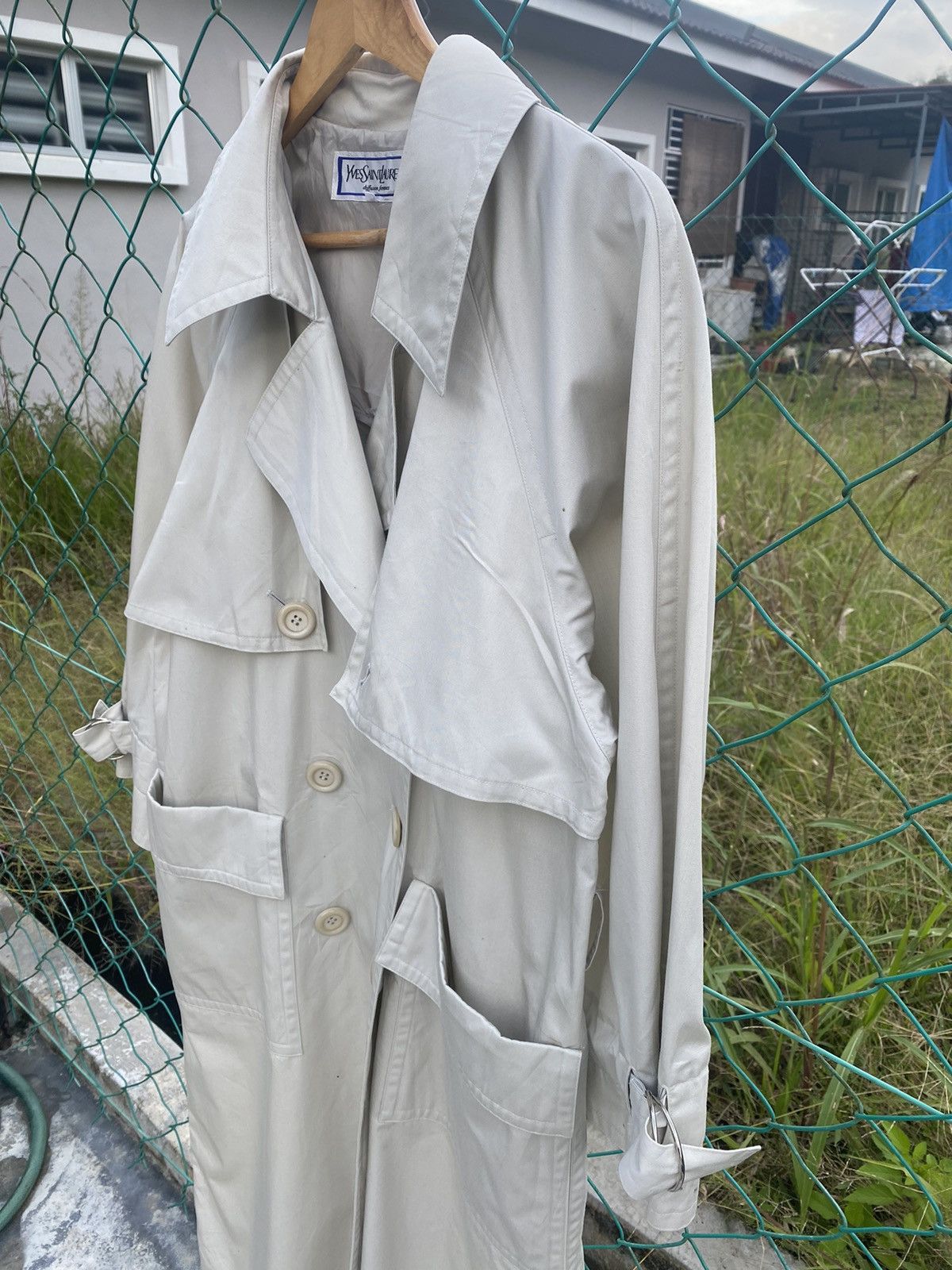Yves Saint Laurent Yves Saint Laurent trench coat Size L / US 10 / IT 46 - 4 Thumbnail