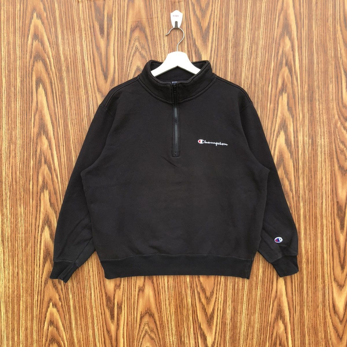 Champion Vintage Champion Half Zipper Sweatshirt Size US XL / EU 56 / 4 - 1 Thumbnail