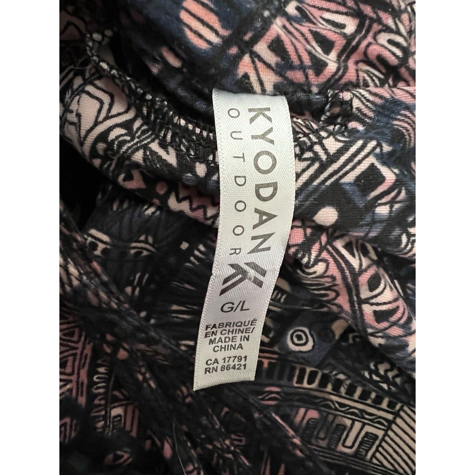 Other Kyodan Outdoor Leaf Print Mini Dress, Women's Size L Pockets Size L / US 10 / IT 46 - 9 Thumbnail