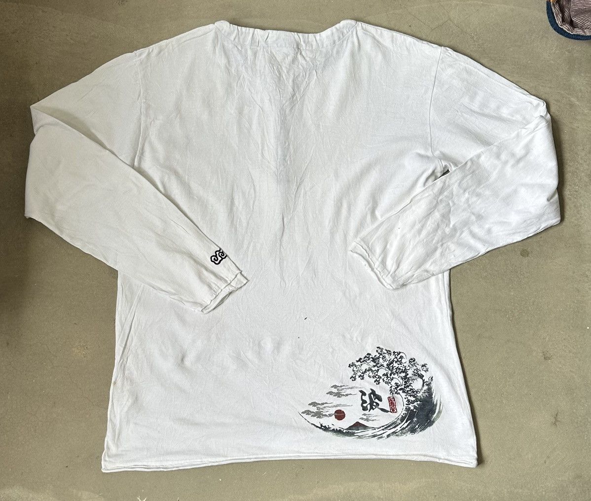 Japanese Brand VINTAGE JAPAN CUNE ALL POEMS LS TEE Size US M / EU 48-50 / 2 - 9 Thumbnail