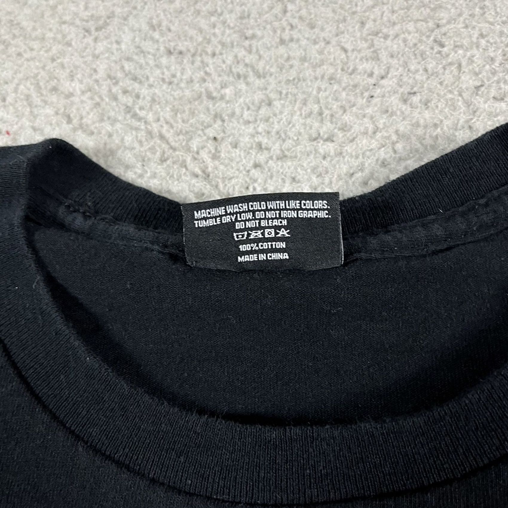 Logo 7 Kick Stream Shirt Mens XL Logo Graphic Print Crew Neck Cotton Black T-Shirt Size US XL / EU 56 / 4 - 3 Thumbnail