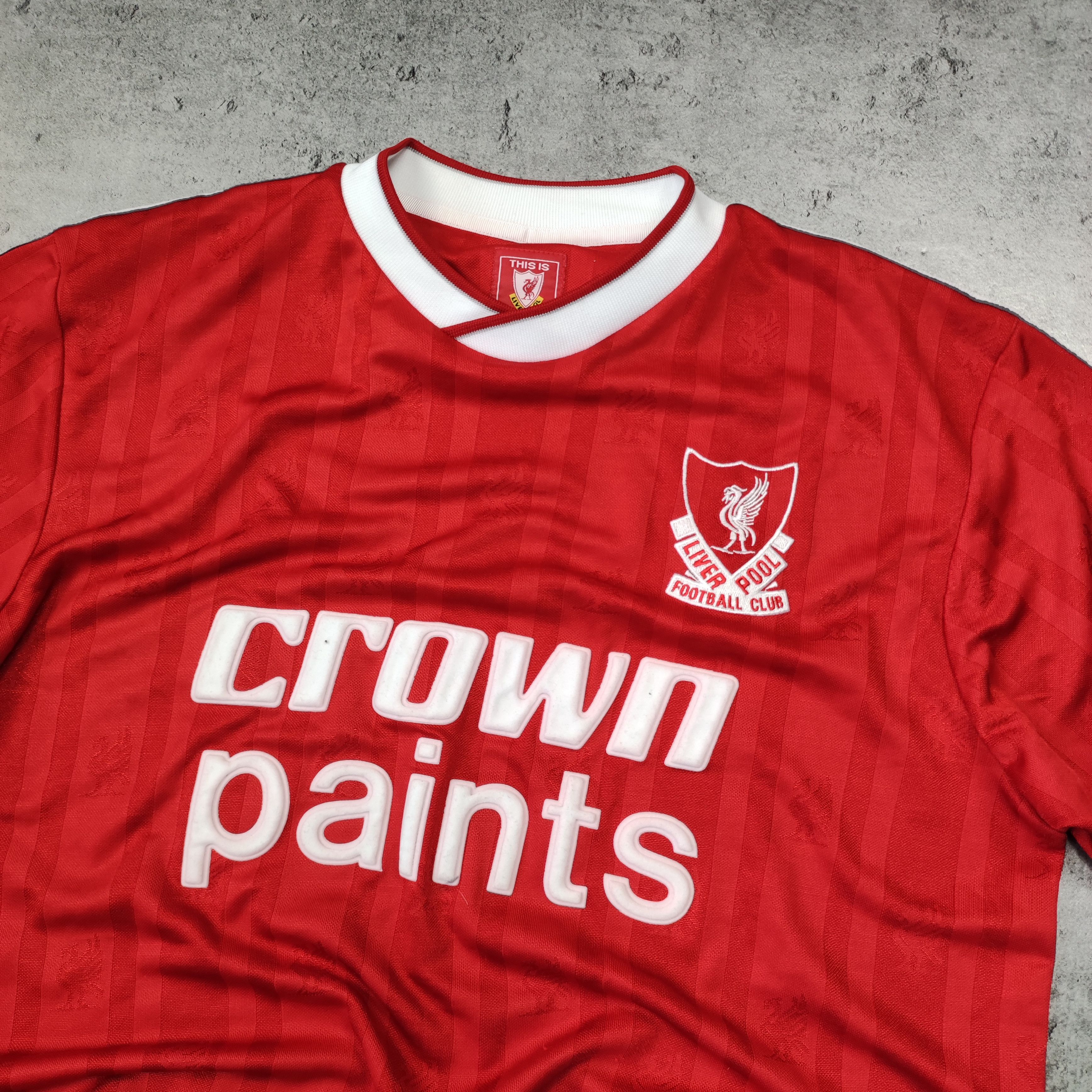 Vintage RARE Vintage Official Store Liverpool 1987 Football Jersey Size US M / EU 48-50 / 2 - 4 Thumbnail