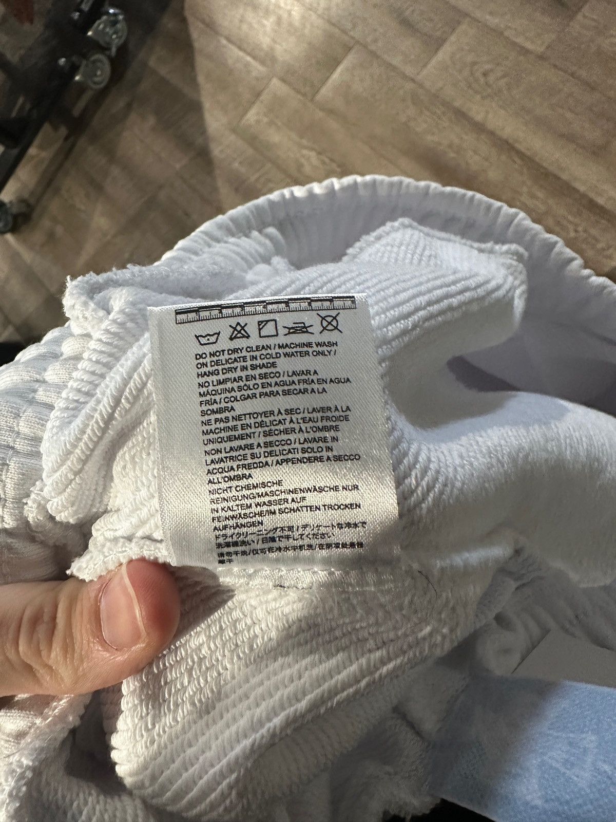 murd333r.fm Murder FM White Sweatpants Sz.M Size US 32 / EU 48 - 6 Thumbnail