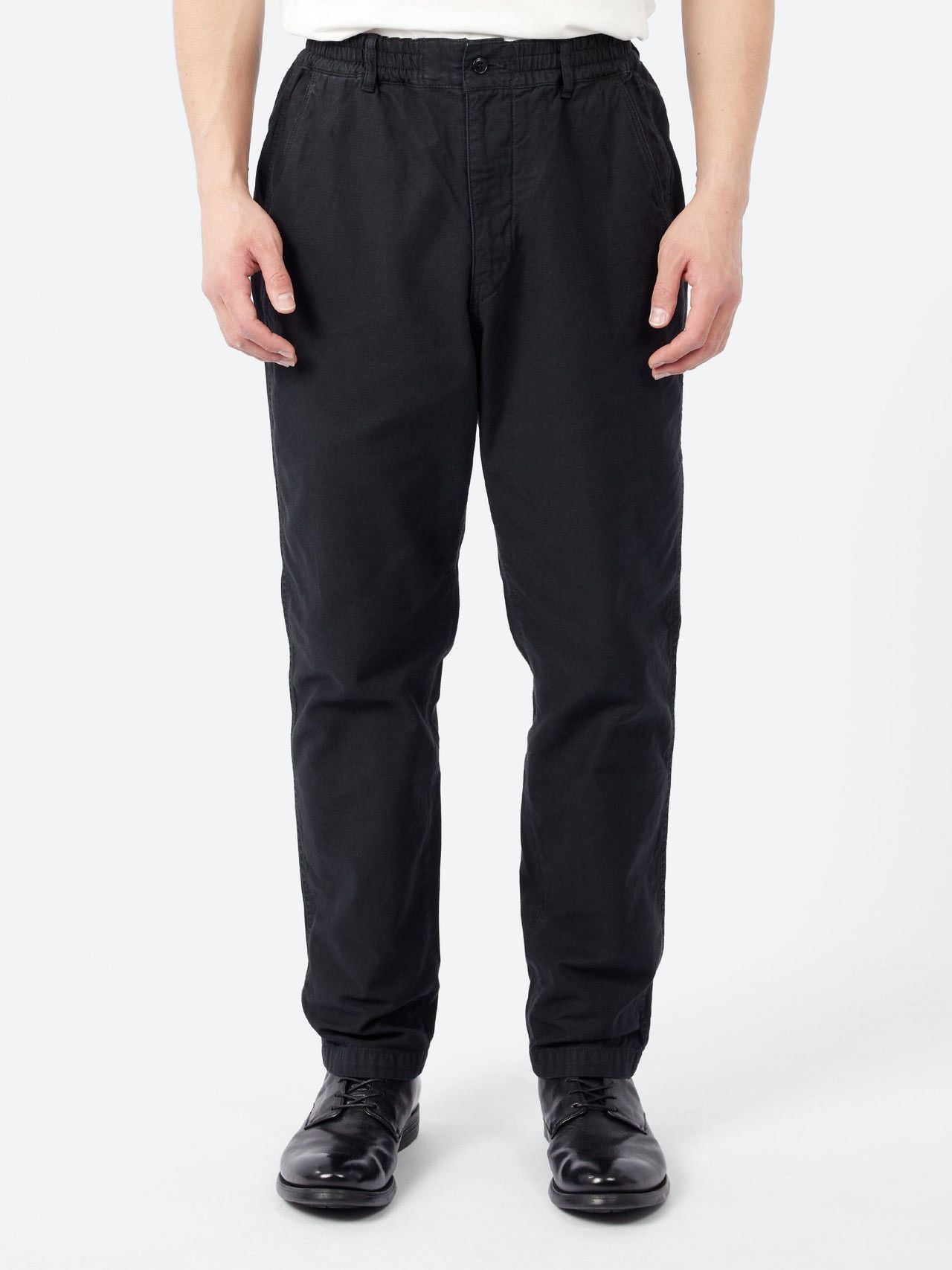 Sage de Cret Elastic Back Satin Tapered Japanese Pants