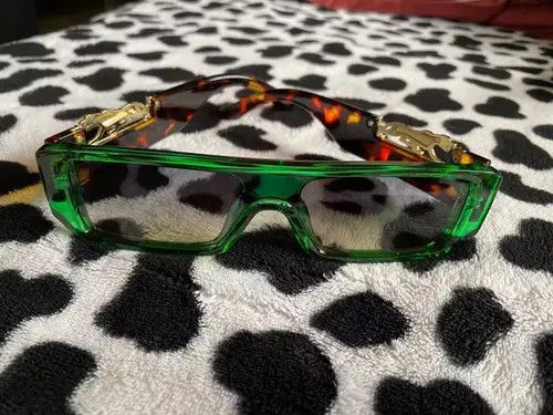 Electric Visual Green Frame Leopard Sunglasess Size ONE SIZE - 1 Thumbnail