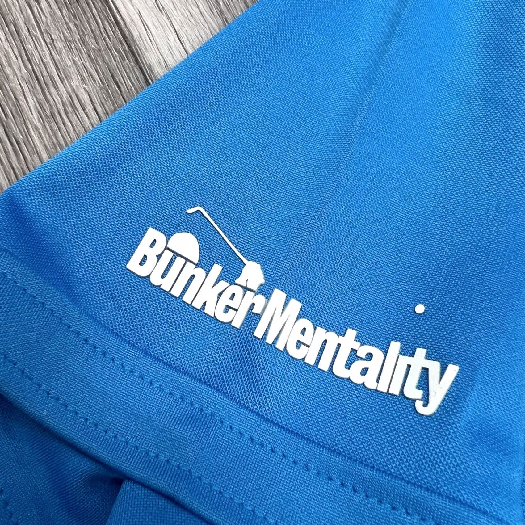 Vintage Bunker Mentality Golf Polo Shirt Short Sleeve Blue Men's Size L Size US L / EU 52-54 / 3 - 6 Thumbnail