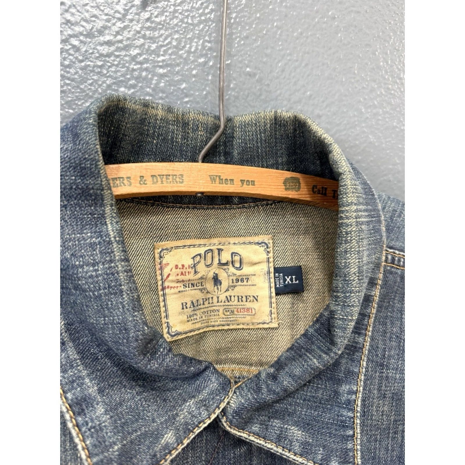 Polo Ralph Lauren Polo Ralph Lauren Jacket Denim Chore 2007 Sullivan XL Men’s Blue Size US XL / EU 56 / 4 - 2 Thumbnail