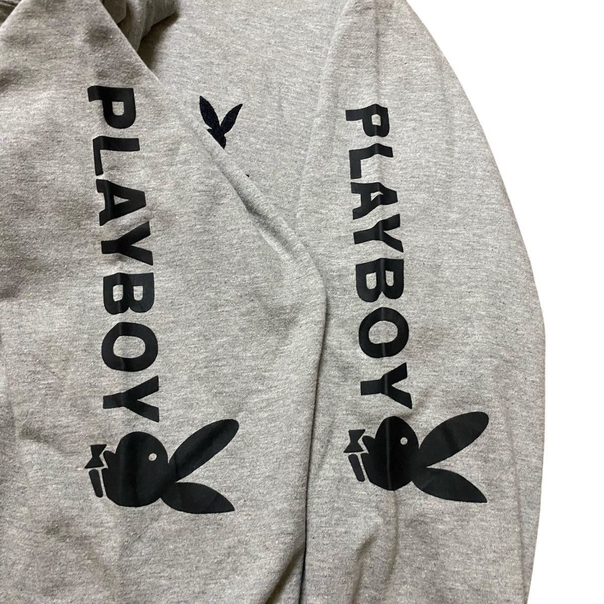 Playboy × Vintage Vintage 90s Playboy Big Logo Embroidery Sweatshirt Size US L / EU 52-54 / 3 - 6 Thumbnail