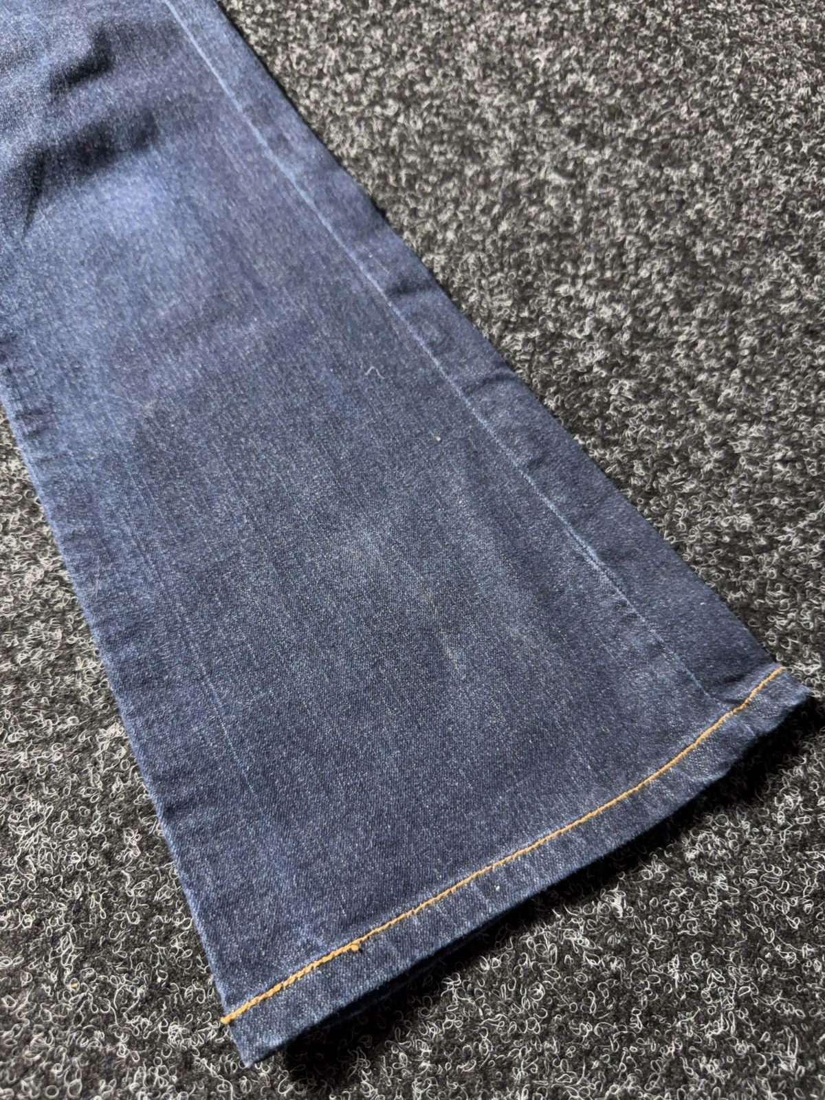 Levi's 00s Levis Sexy Western USA Y2K Flare Rock Bootcut Jeans Y2K Size 27" / US 4 / IT 40 - 4 Thumbnail