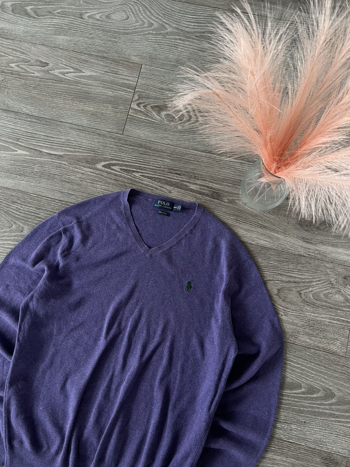 Designer × Polo Ralph Lauren × Ralph Lauren Polo Ralph Lauren RRL Pima Cotton Casual Sweater Size US M / EU 48-50 / 2 - 2 Thumbnail