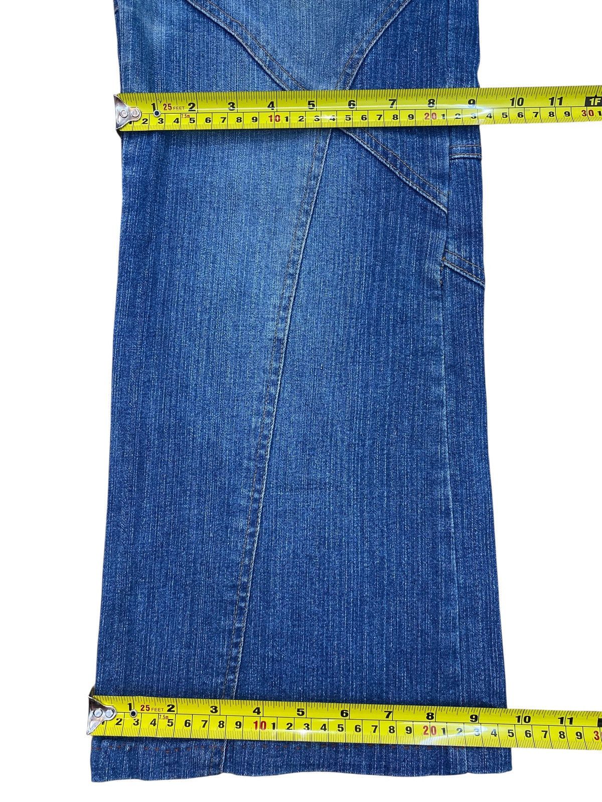 Japanese Brand Japanese Brand Bush Pants Whiskers Style Jeans Size US 35 - 7 Thumbnail