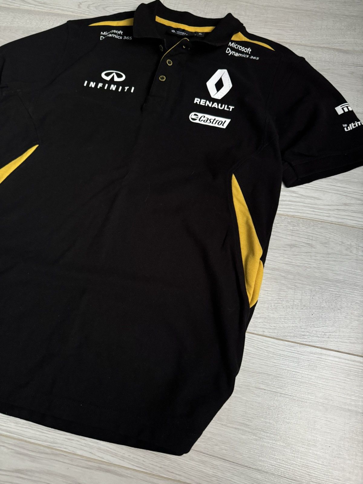 Formula 1 × Vintage Polo Formula 1 team Infiniti Renault Shirt Size US XL / EU 56 / 4 - 2 Thumbnail