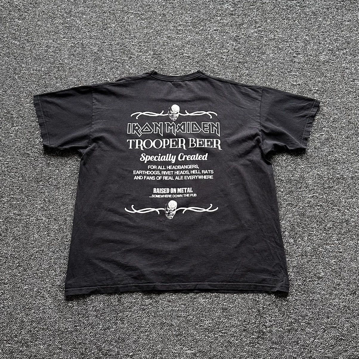 Band Tees × Iron Maiden tee trooper beer iron maiden vintage Size US XXL / EU 58 / 5 - 3 Thumbnail