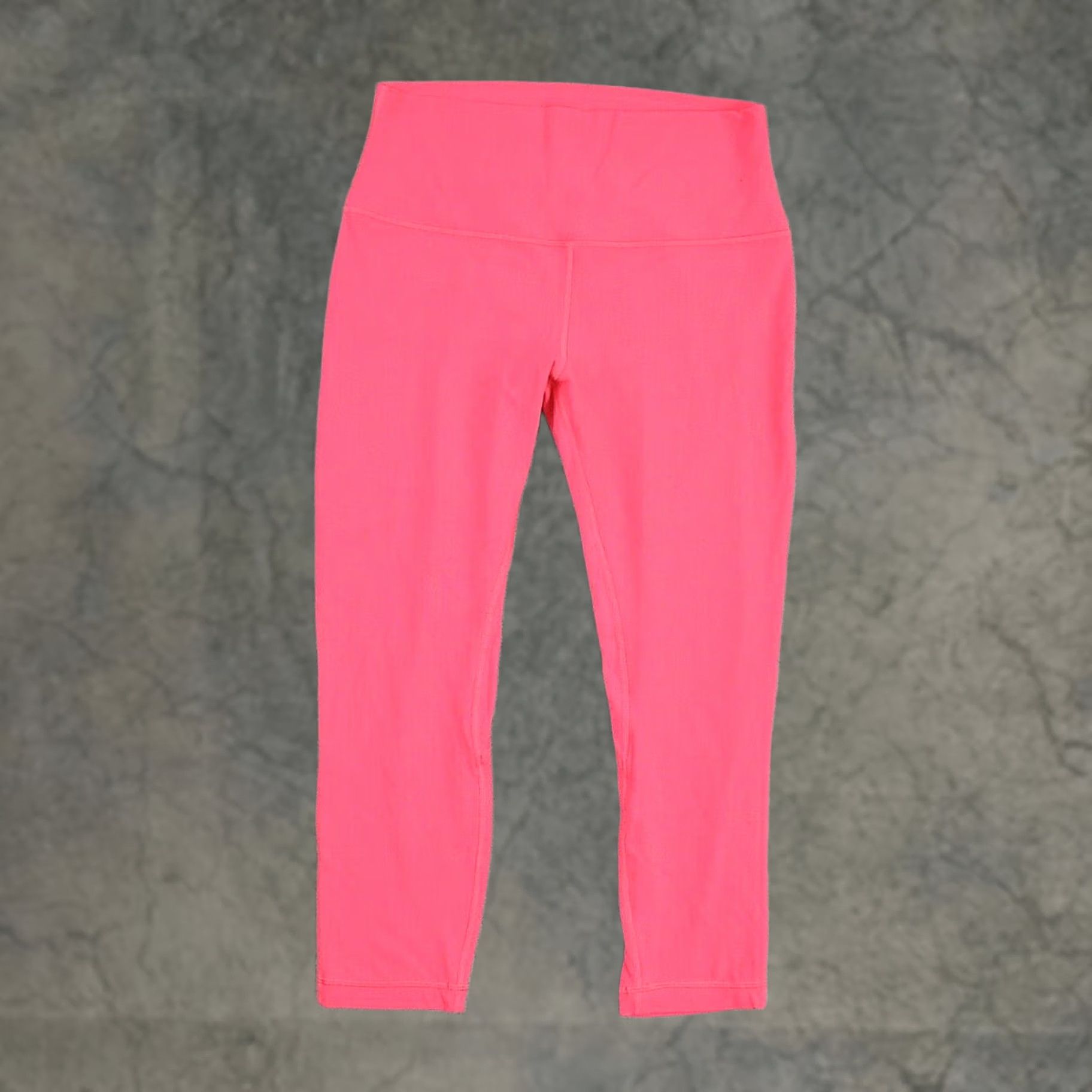Lululemon Lululemon Leggings Size 6 Pink Base Pace High Rise Cropped Women Size 28" / US 6 / IT 42 - 1 Thumbnail