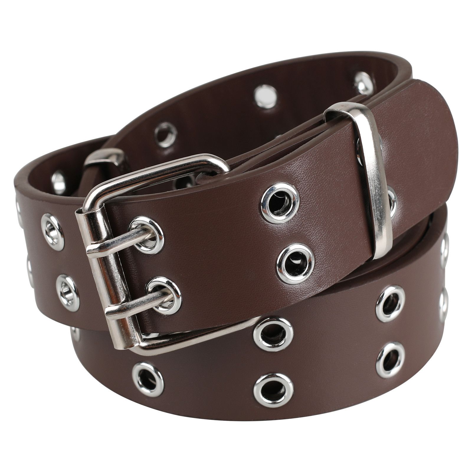 Designer Vintage Vintage Belt Riveted Belts Menswear Accessories Size ONE SIZE - 4 Thumbnail