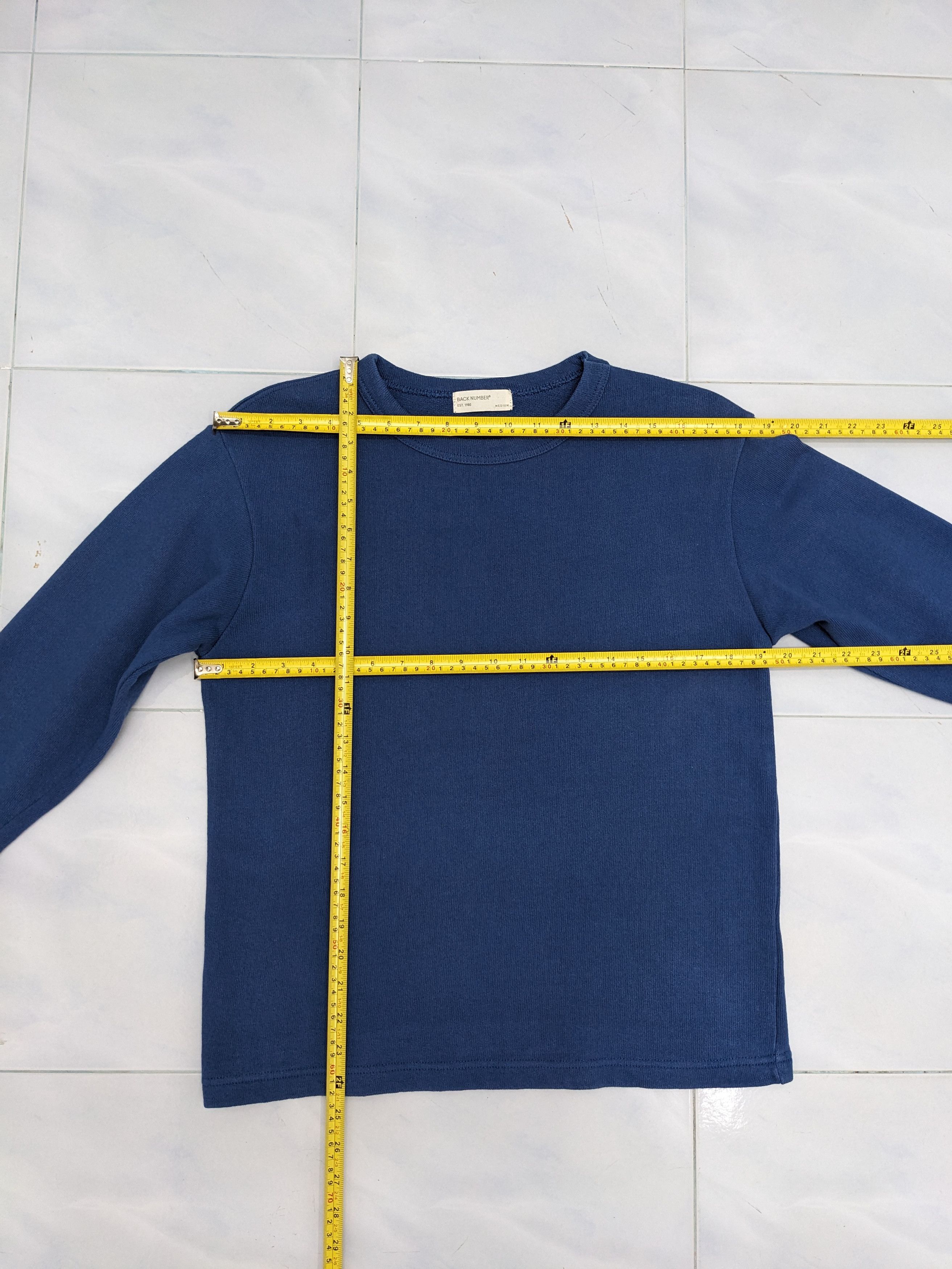 Japanese Brand Japanese Brand Back Number Sweatshirt Size US M / EU 48-50 / 2 - 6 Thumbnail