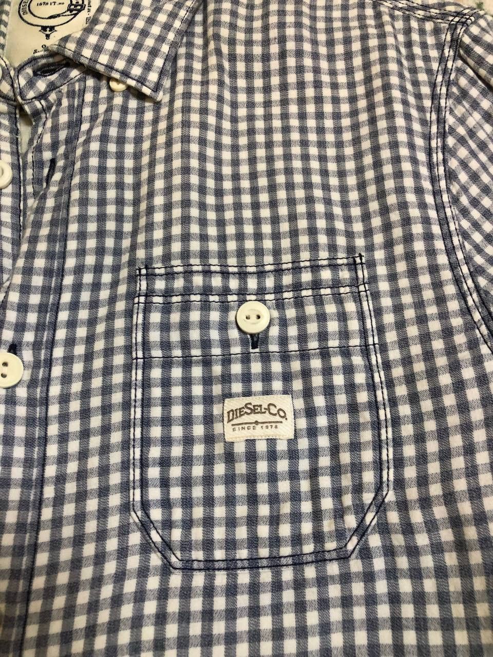 Diesel Diesel Vintage Corduroy Button Up Shirt Mens Size US XL / EU 56 / 4 - 4 Thumbnail