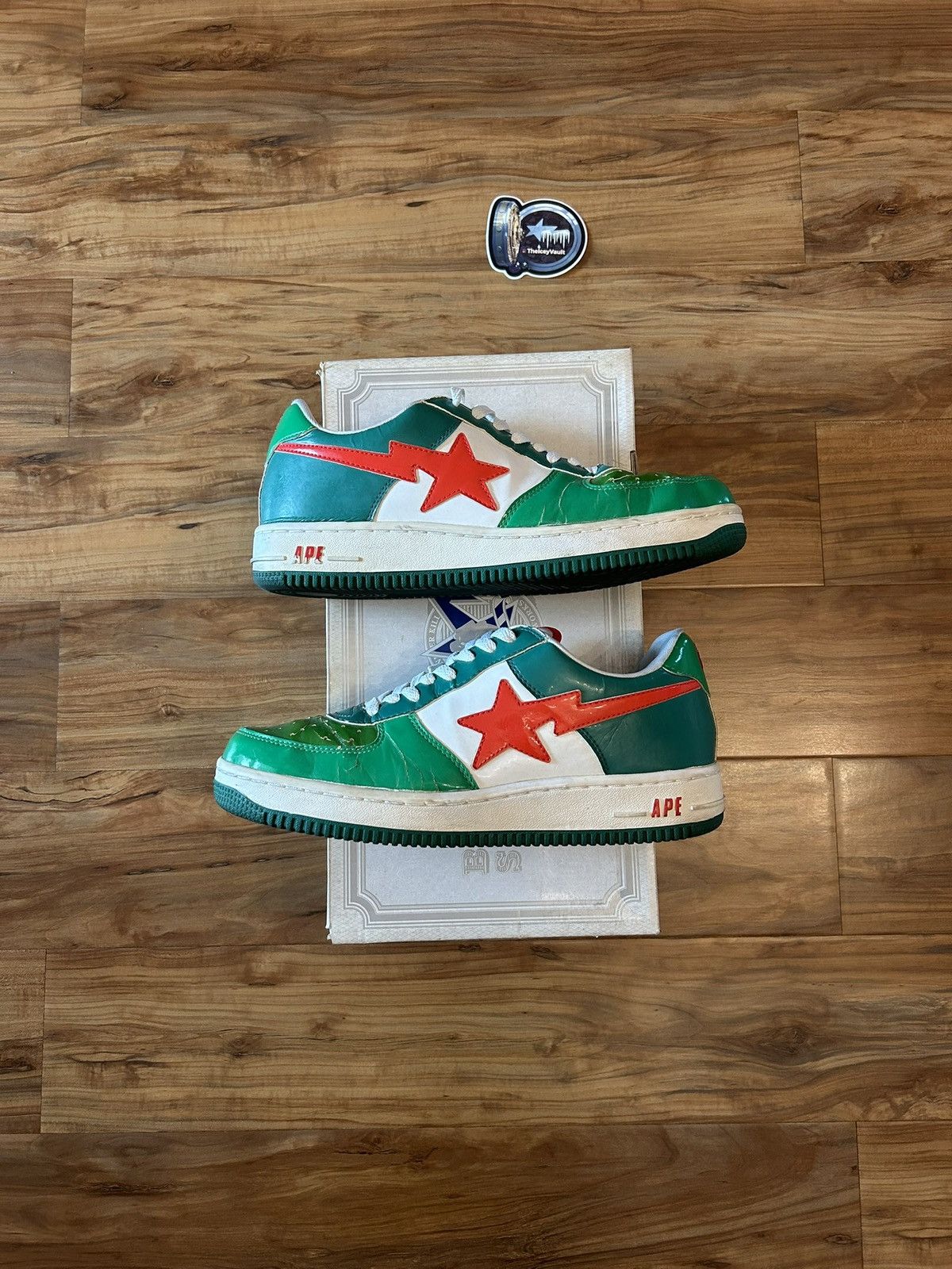 Bape OG Bape Heineken Bapestas Size US 10 / EU 43 - 1 Thumbnail