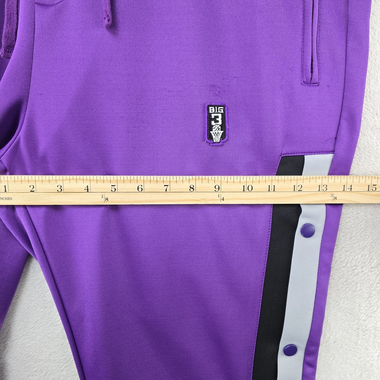 Other Big 3 Basketball Ghost Ballers Breakaway Warmup Pants 2XL Size US 40 / EU 56 - 15 Thumbnail