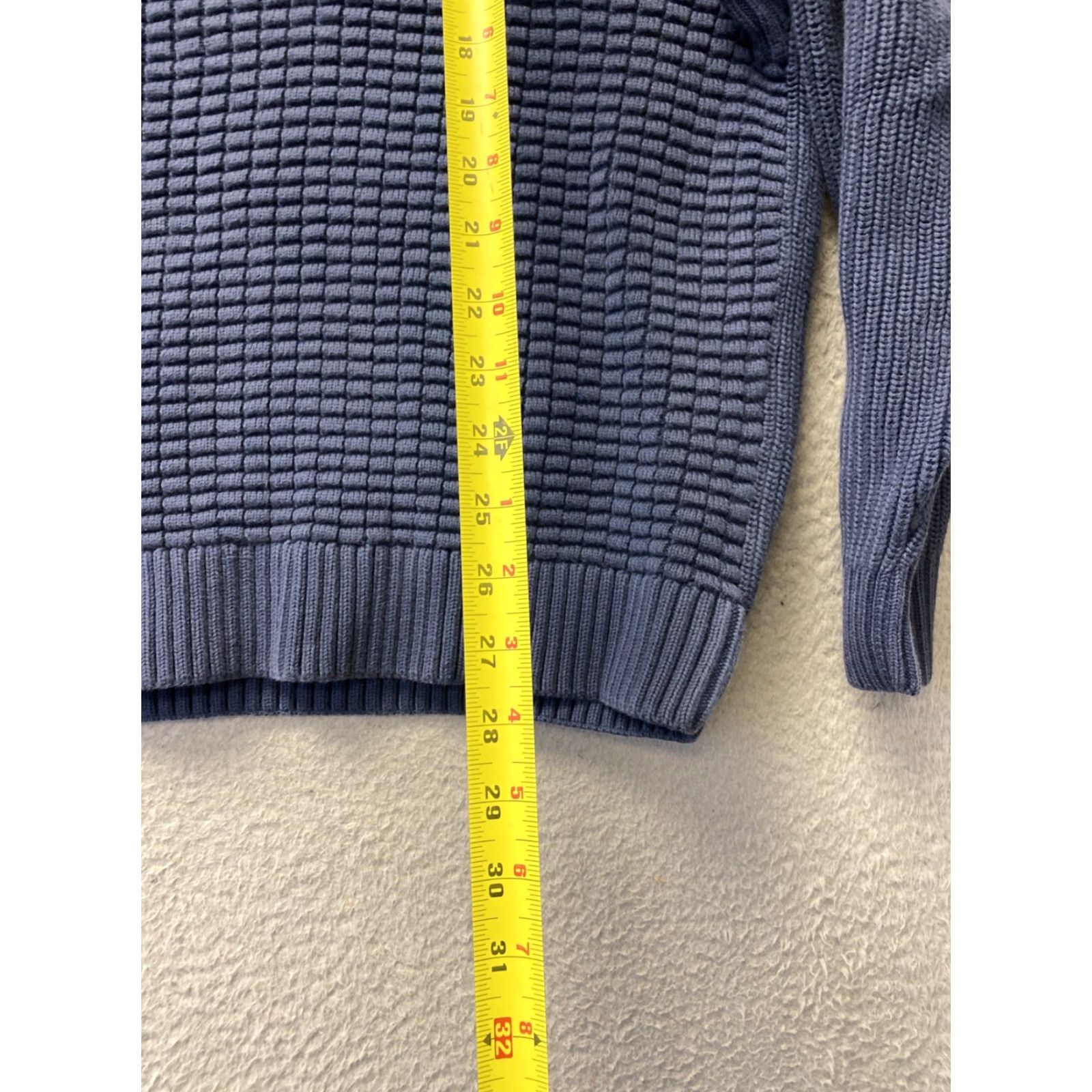 Vintage Duluth Shawl Collar Sweater Mens XL NAVY Knit /0591 Size US XL / EU 56 / 4 - 6 Thumbnail