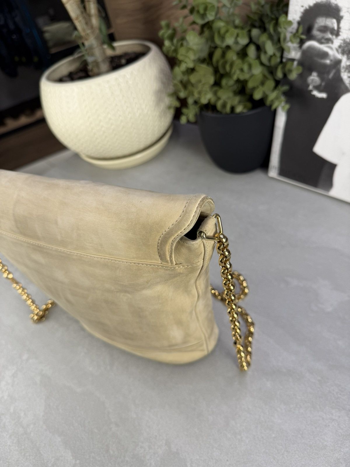 Tiffany & Co. TIFFANY & Co. Chain Shoulder Bag crossbody beigegold vintage Size ONE SIZE - 11 Thumbnail