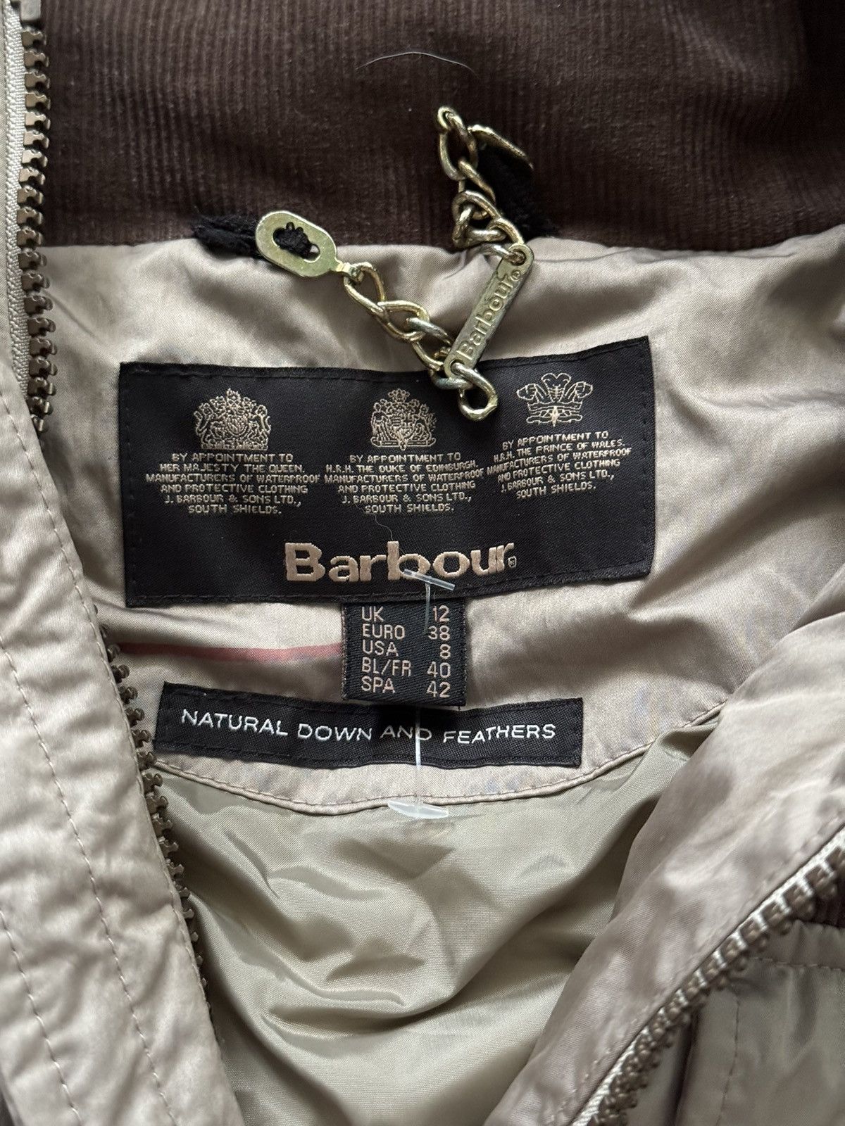 Barbour × Designer Barbour arctic parka puffer down belted jacket Size M / US 6-8 / IT 42-44 - 4 Thumbnail