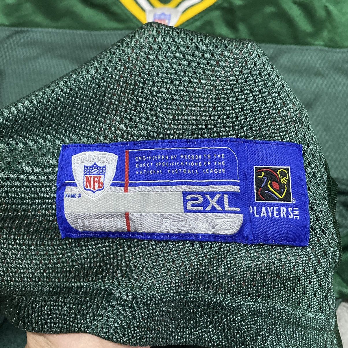 NFL × Vintage VINTAGE BRETT FAVRE GREEN BAY PACKERS REEBOK NFL JERSEY #4 Size US XXL / EU 58 / 5 - 10 Thumbnail