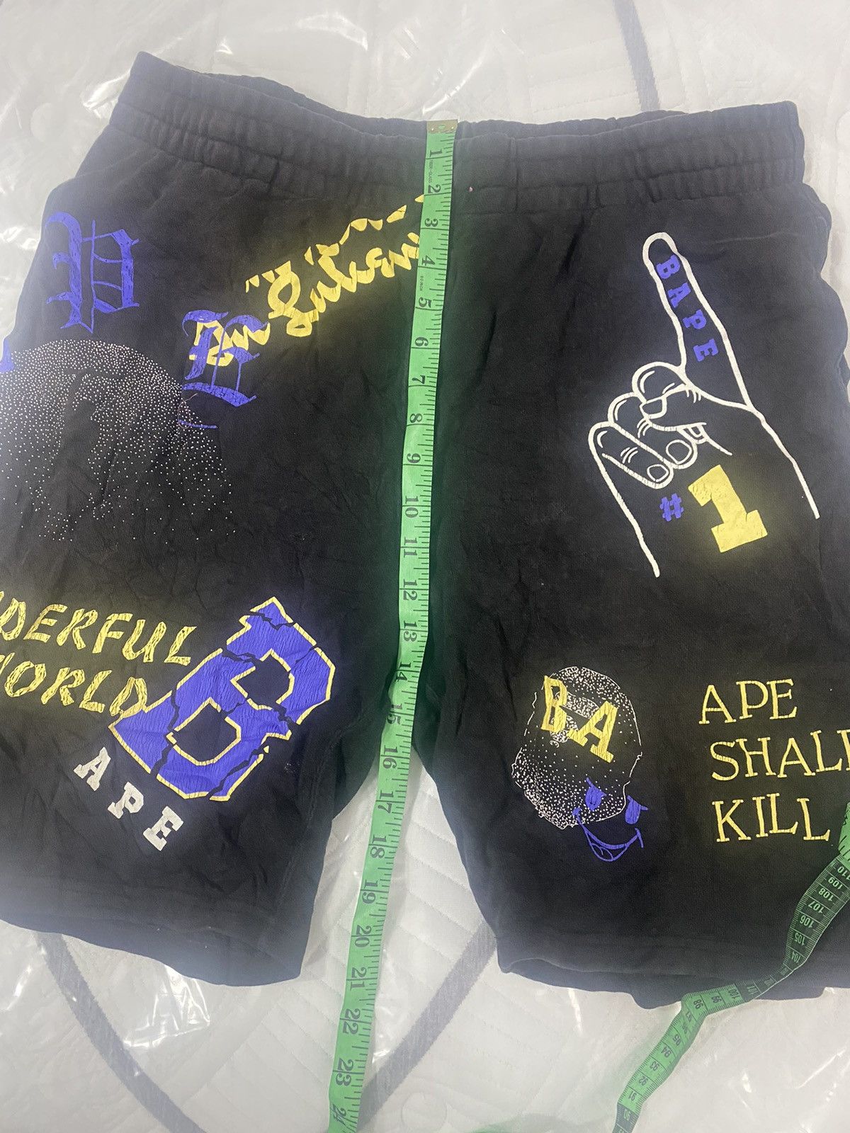 Bape BAPE MULTI PRINT SWEAT SHORTS Size US 36 / EU 52 - 9 Thumbnail