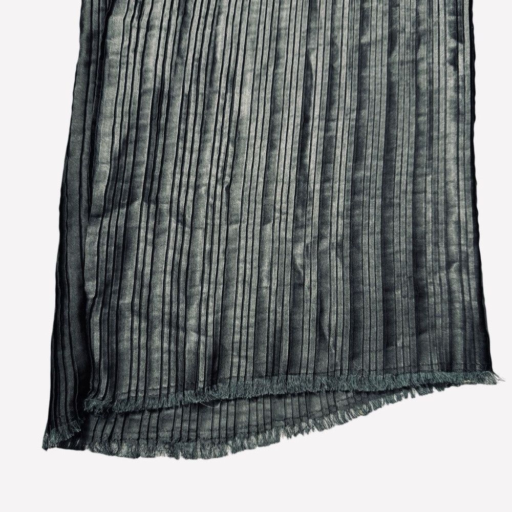 Zara New Zara Black Pleated Wide Leg Pull-On Pants Size XL Size 38" / US 16 / IT 52 - 3 Thumbnail