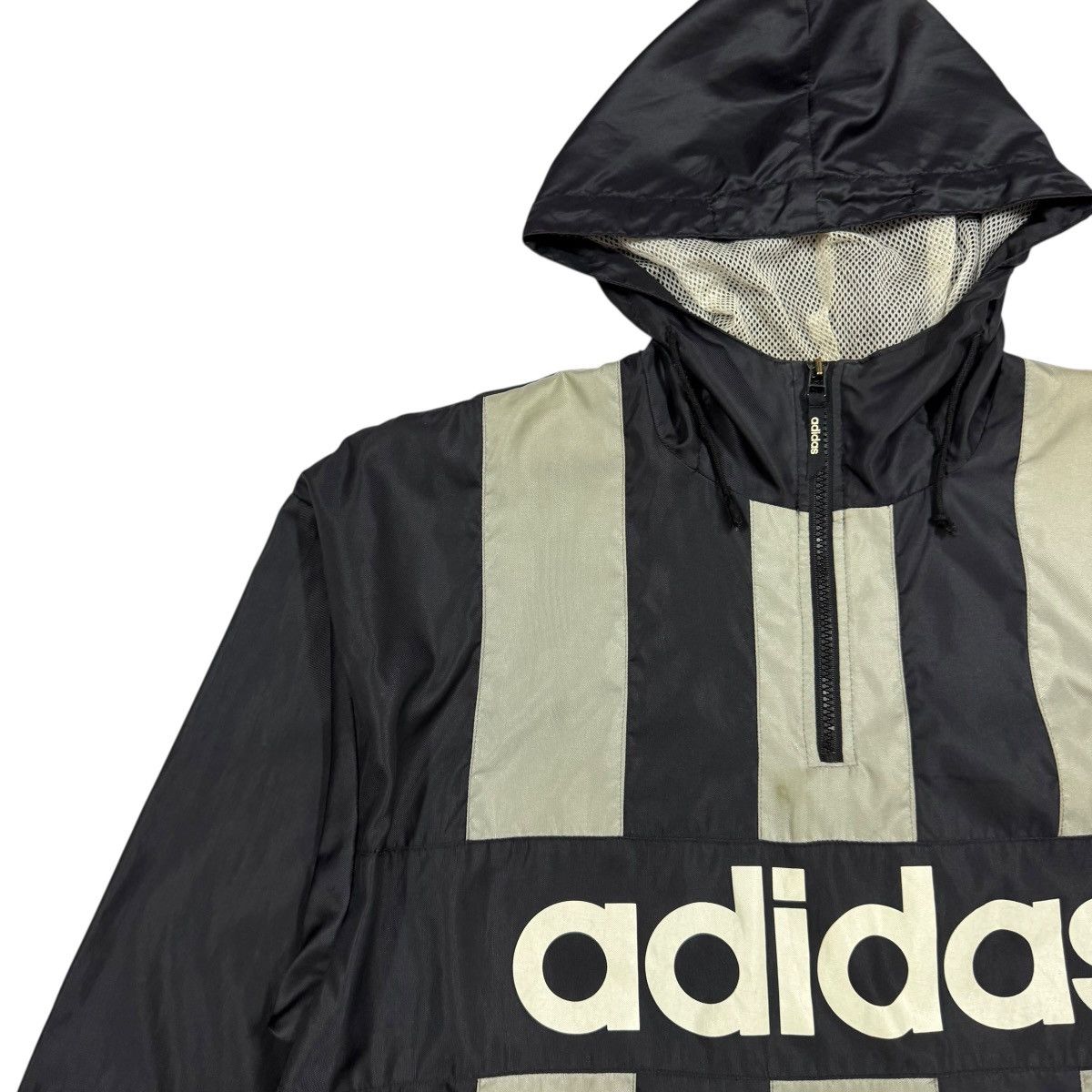 Adidas Vtg🔥Adidas Half Zipper Pullover Hoodies Windbreaker Size US L / EU 52-54 / 3 - 8 Thumbnail