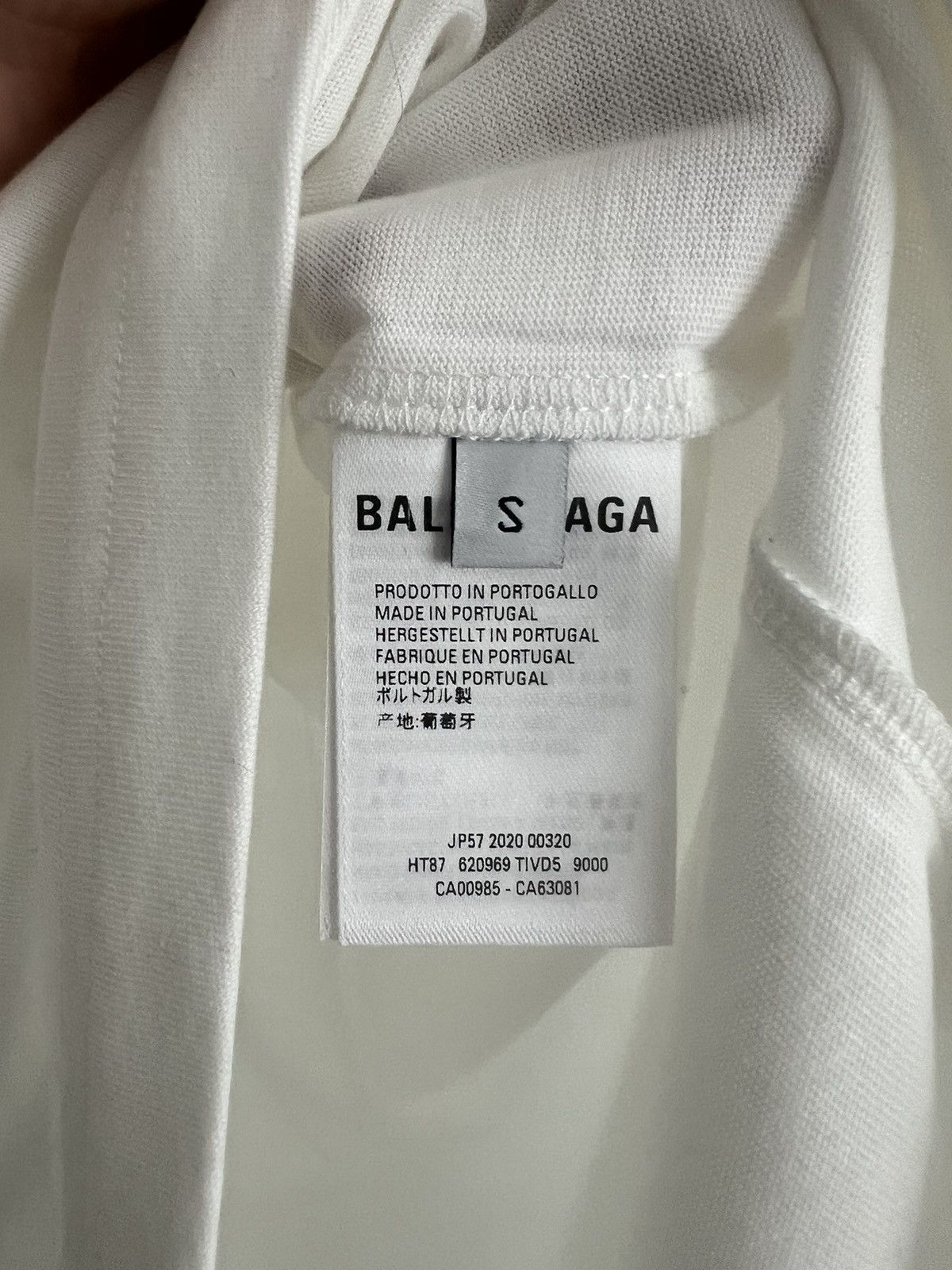 Balenciaga Balenciaga GymWear Tee Size US S / EU 44-46 / 1 - 5 Thumbnail