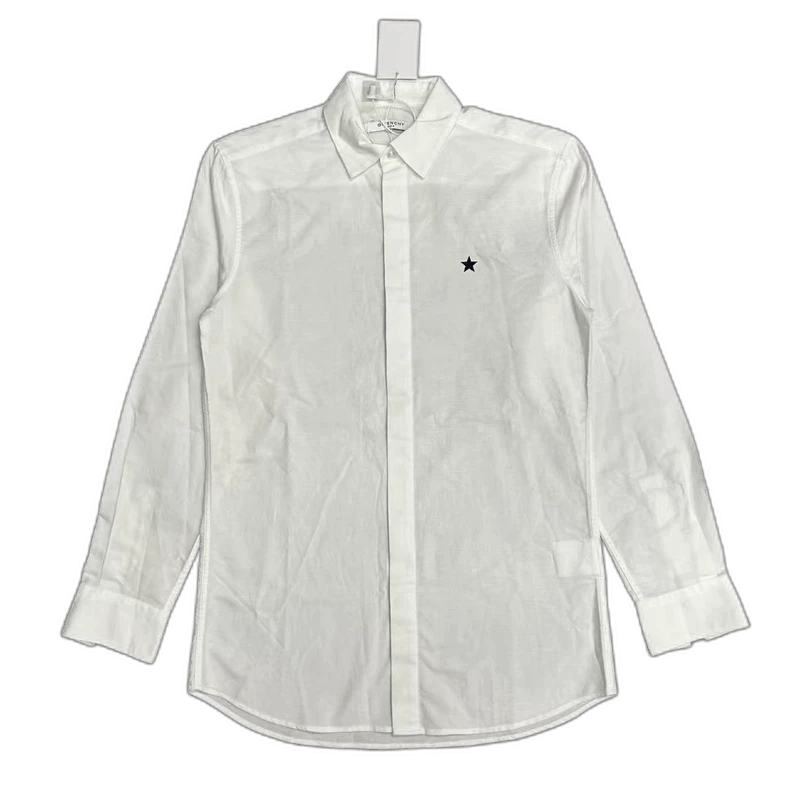 Givenchy Givenchy Star Embroidered Long Sleeve Shirt Size US S / EU 44-46 / 1 - 1 Thumbnail
