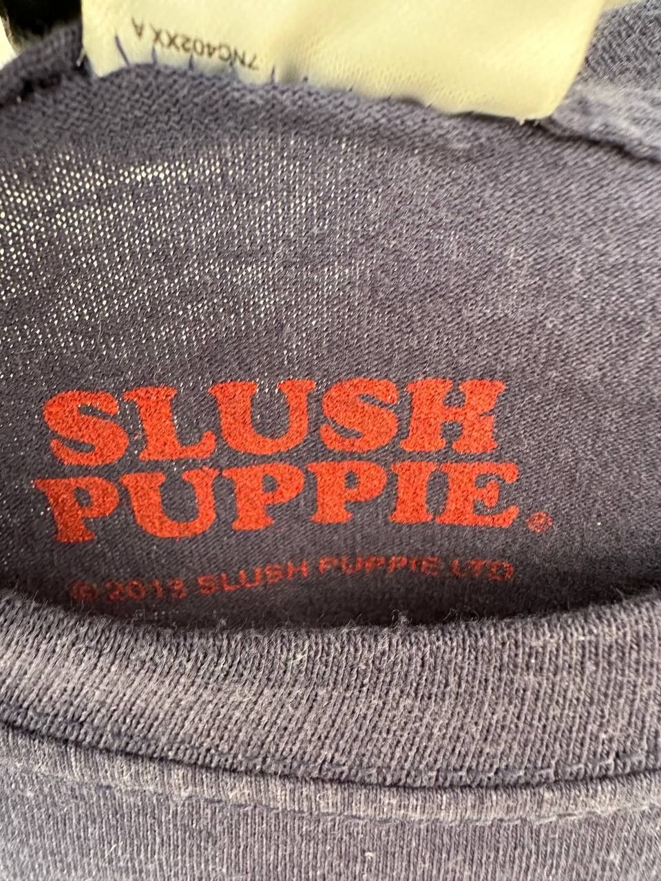 American Apparel Slush Puppie Vintage 2013 T-Shirt Big Print Short Sleeve Tee Size US S / EU 44-46 / 1 - 8 Thumbnail