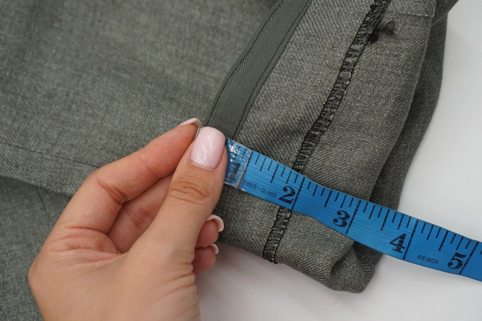 Suitsupply Men Suitsupply Pants 100% Pure Linen Green Size 25 UK/US40S Size 40S - 7 Thumbnail