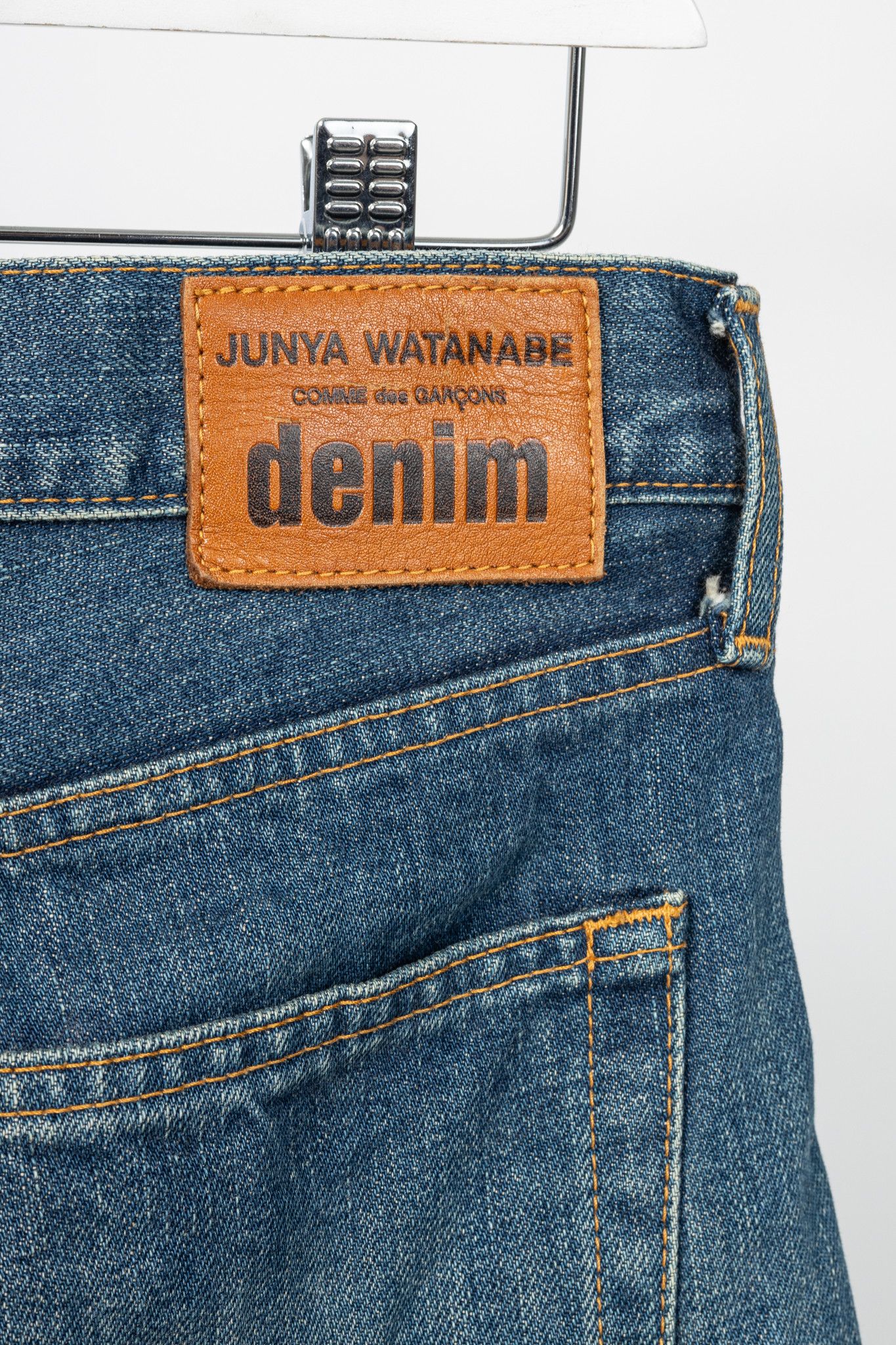 Junya Watanabe Junya Watanabe Comme des Garcons Cotton Denim Slim Jeans Size US 28 / EU 44 - 8 Thumbnail
