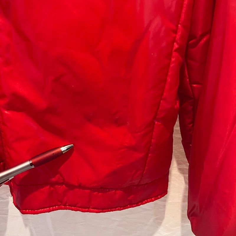 Vintage Vintage Strolz Ski Jacket Red Quilted Zippers 70s 80s Nylon Size US M / EU 48-50 / 2 - 10 Thumbnail
