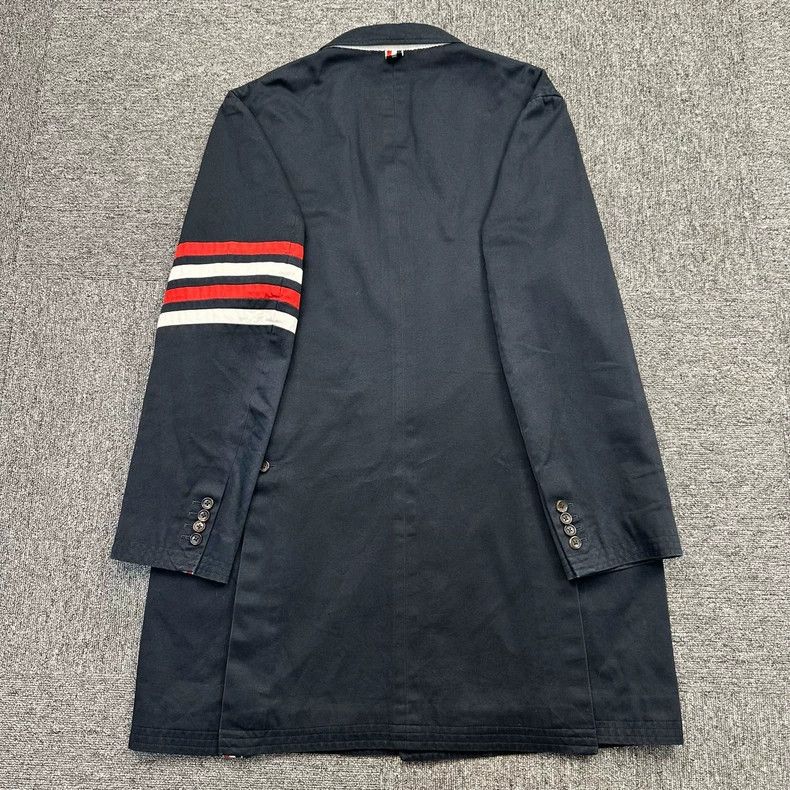 Thom Browne Thom Browne Blue windbreaker Size US XL / EU 56 / 4 - 1 Thumbnail