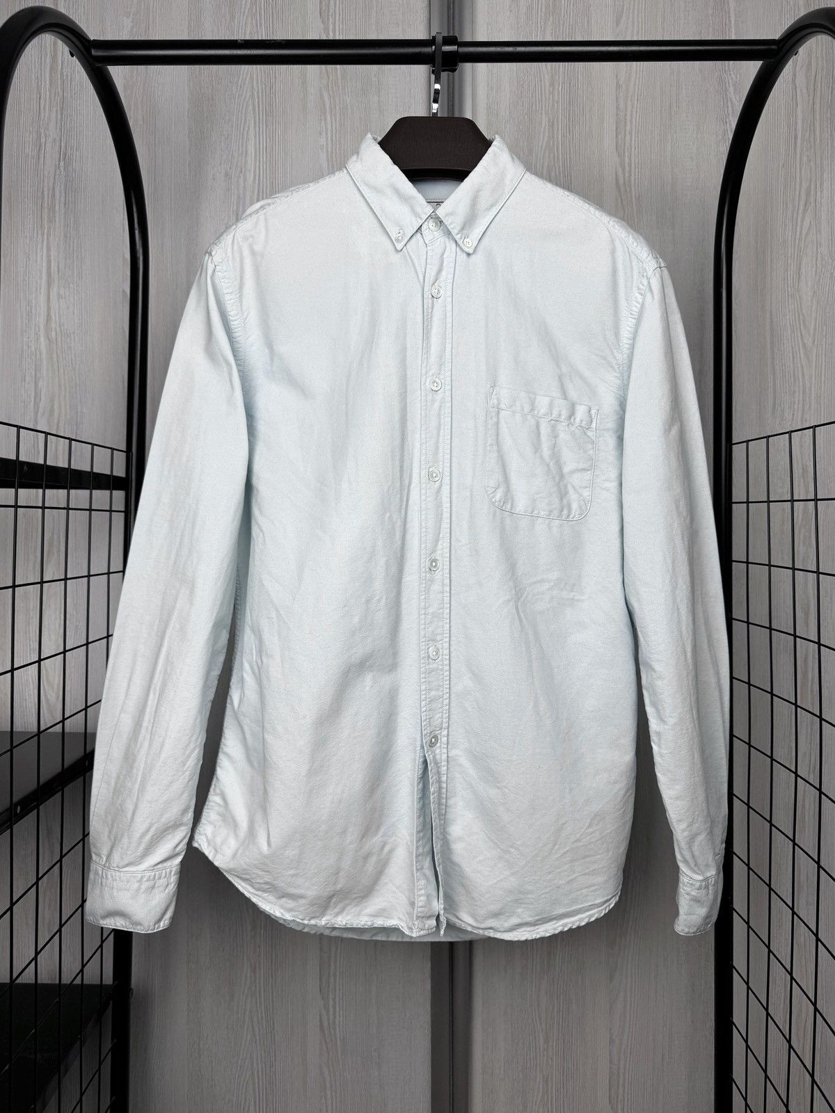 Portuguese Flannel Portuguese Flannel Master Craftsman light blue cotton shirt Size US L / EU 52-54 / 3 - 2 Thumbnail