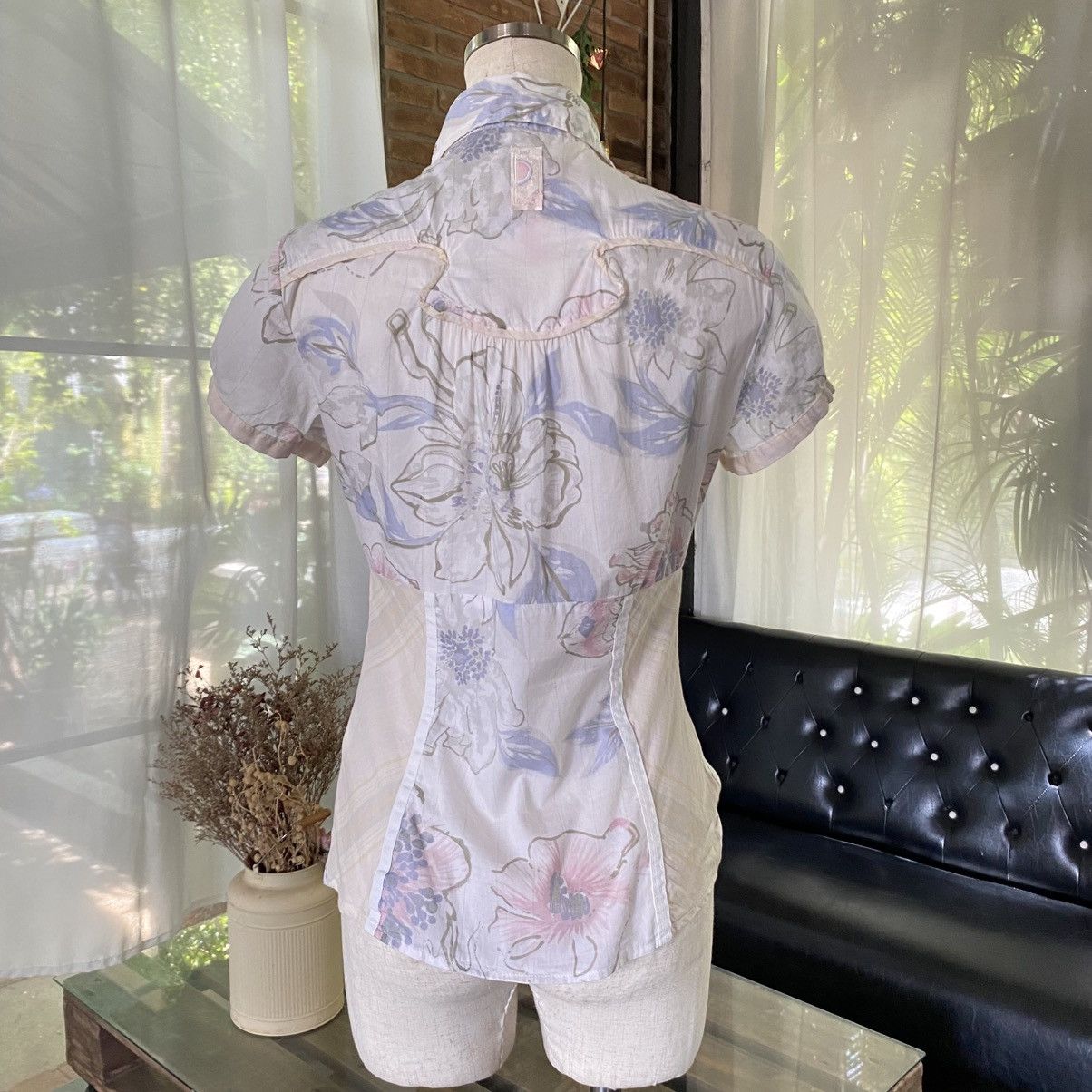 Diesel DIESEL Sweet Meadow Blouse Size S / US 4 / IT 40 - 2 Thumbnail