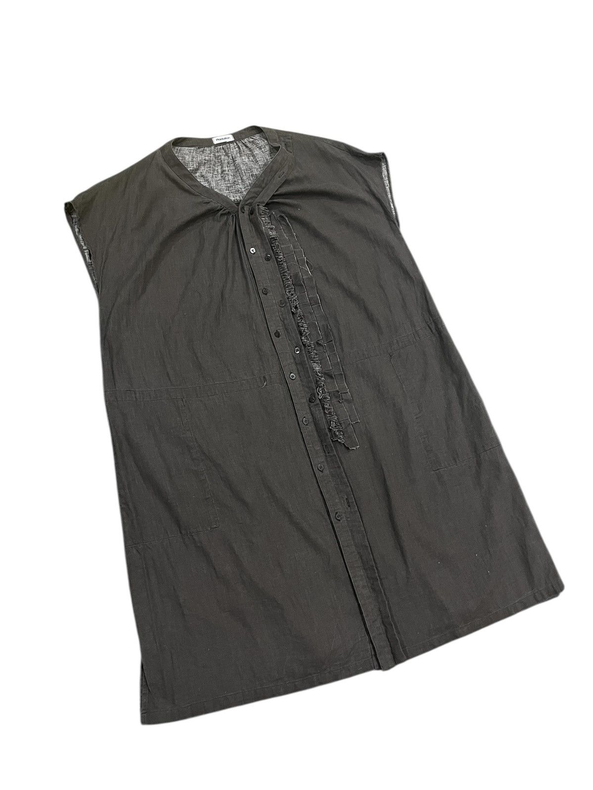 Issey Miyake ISSEY MIYAKE PLANTATION DRESS BUTTON UP Size XL / US 12-14 / IT 48-50 - 3 Thumbnail