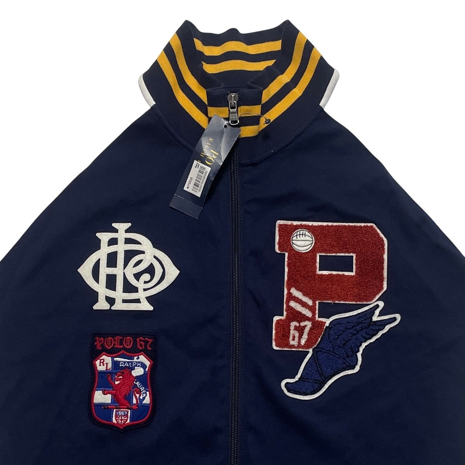 Polo Ralph Lauren BNWT Polo Ralph Lauren Patch Wing Crest Varsity Jacket XXL Size US XXL / EU 58 / 5 - 2 Thumbnail