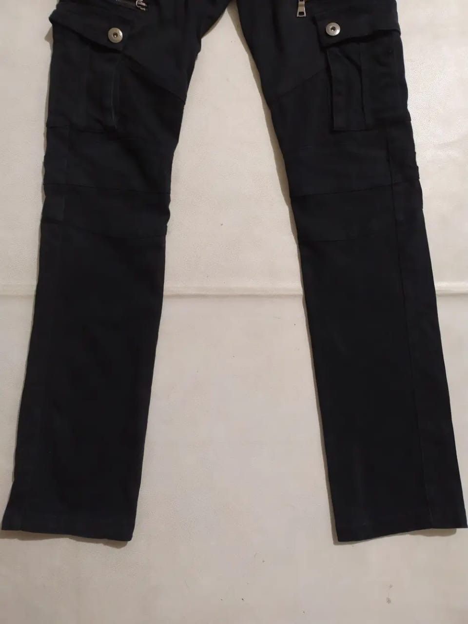 In The Attic In The Attic Japan Multipocket cargo Zipper Black Pants Size US 30 / EU 46 - 4 Thumbnail