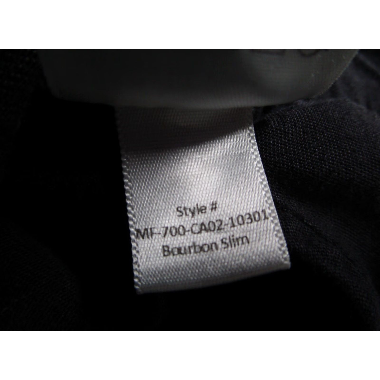 Fred Segal Fred Segal Women's Slim Jeans 32 Black Denim Tapered 32x27 Button Fly USA Size 24" / US 00 / IT 34 - 4 Thumbnail