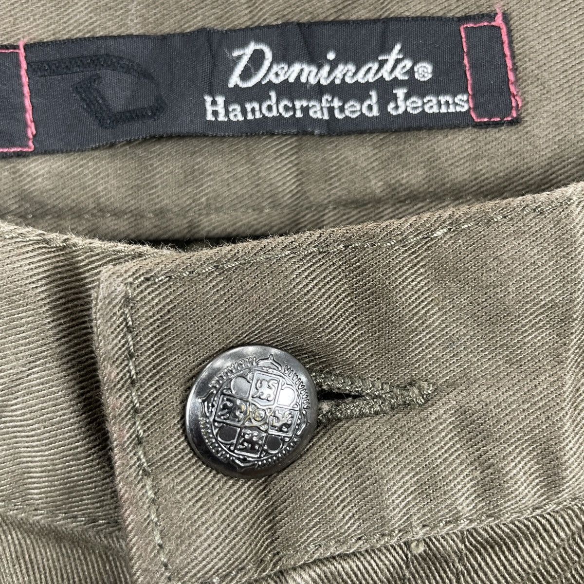 Japanese Brand × Vintage Vintage Dominate Handcrafted Jeans Faded Cargo Pants Size US 31 - 10 Thumbnail