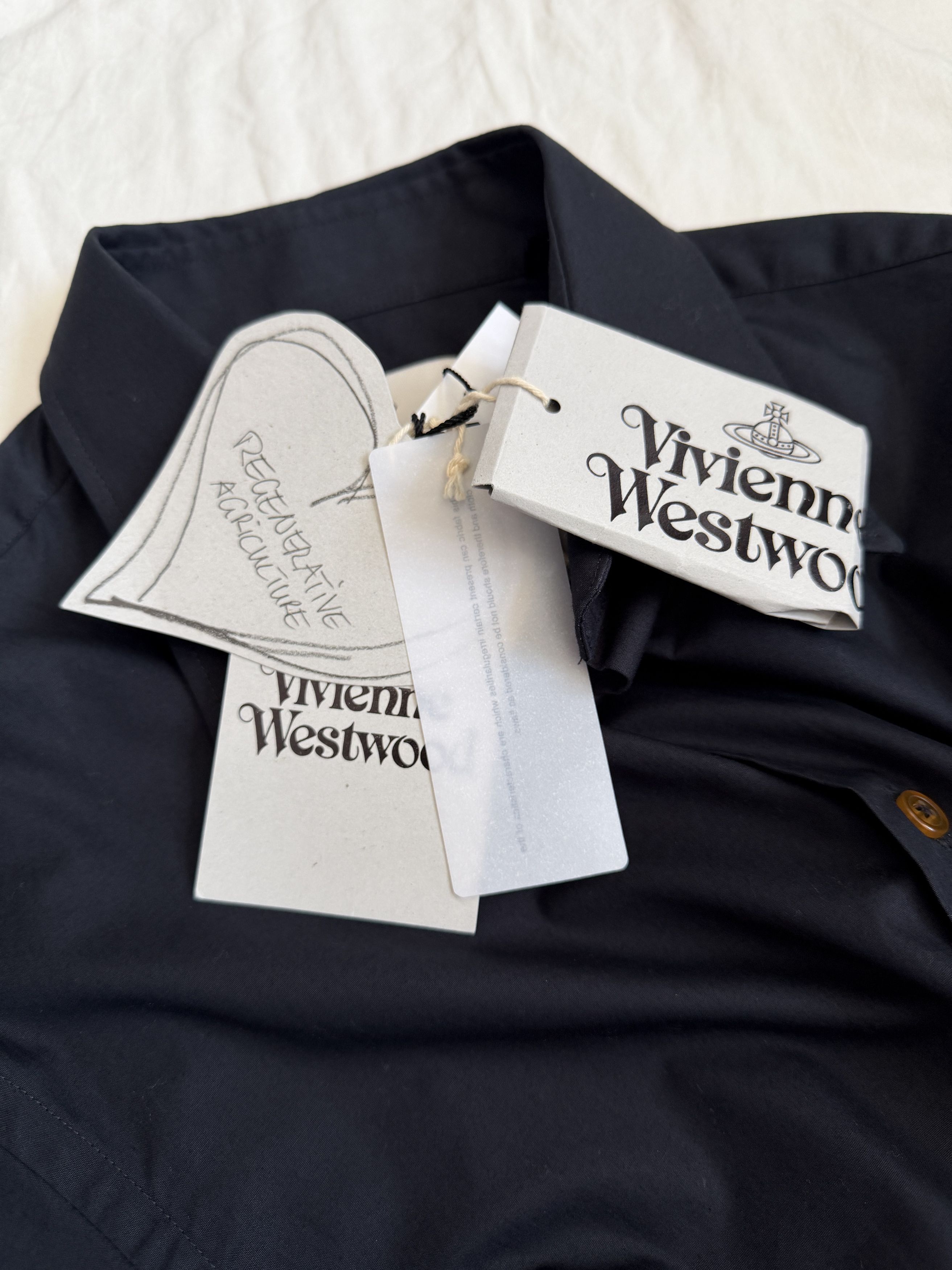 Vivienne Westwood Vivienne Westwood MAN Cotton Orb Embroidery Shirt Size US M / EU 48-50 / 2 - 7 Thumbnail