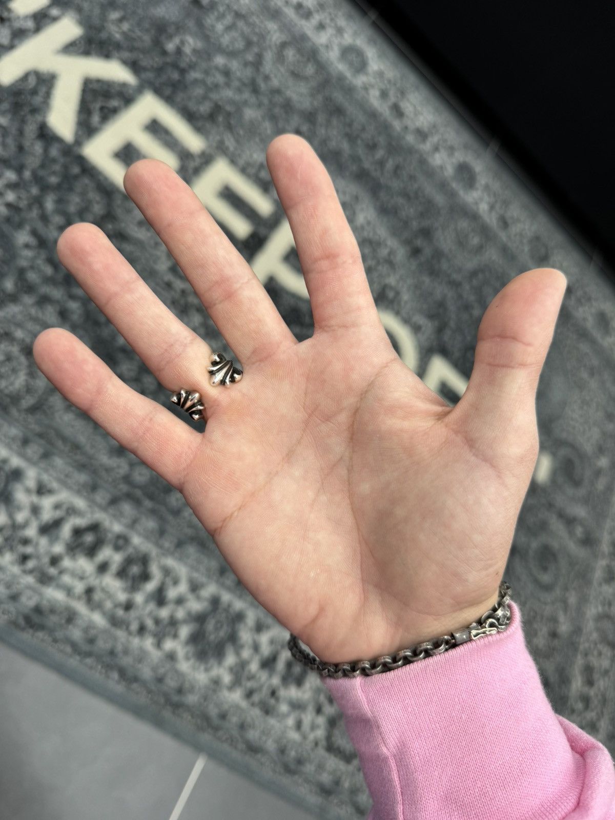 Chrome Hearts Chrome hearts floral ring Size ONE SIZE - 2 Thumbnail