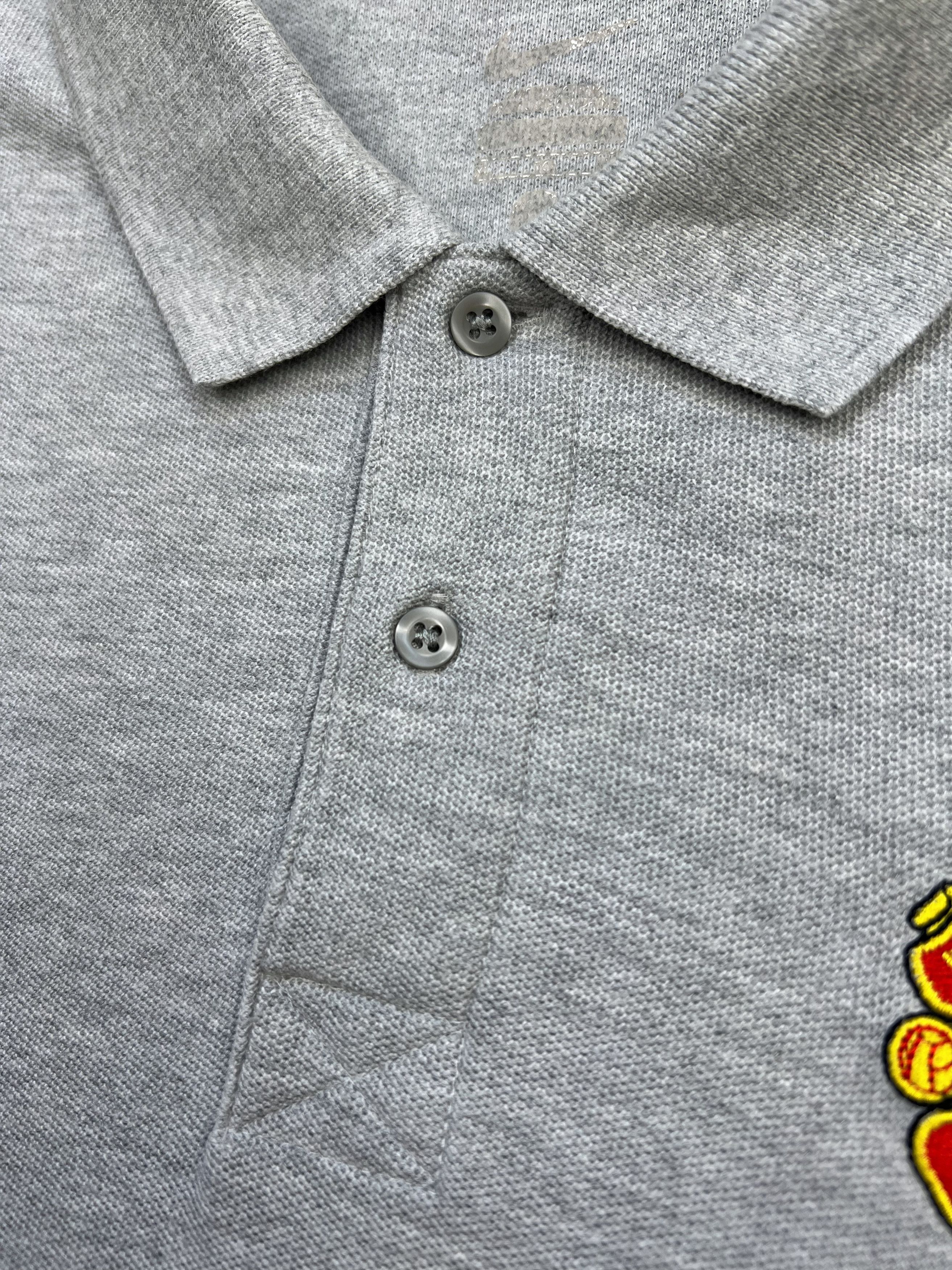 Nike Nike x Manchester United Polo Shirt Gray XL Size US XL / EU 56 / 4 - 7 Thumbnail